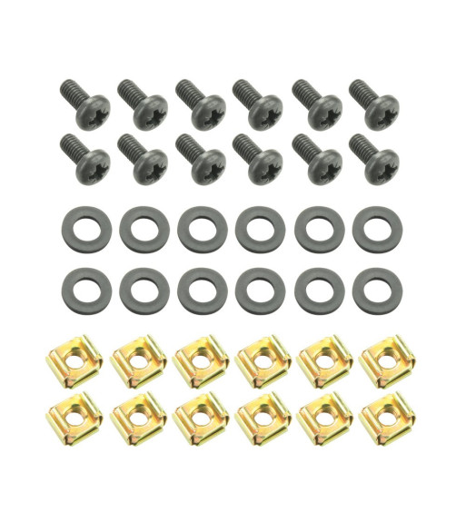 Mounting kit with 12 screws M6