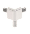 Corner for Lid Location male alu grey