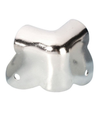 Case Corner two-leg nickel-plated