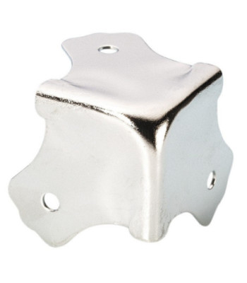 Case Corner three-leg nickel-plated