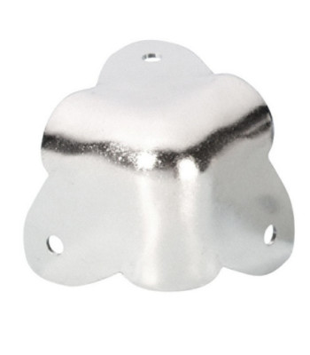 Case Corner three-leg nickel-plated