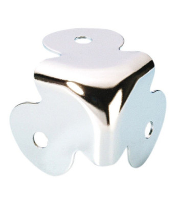 Case Corner three-leg chrome-plated