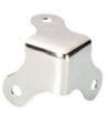 Case Corner small three-leg nickel-plated