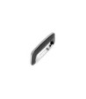 Case handle plastic black / chrome-plated