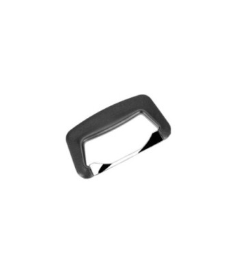 Case handle plastic black / chrome-plated