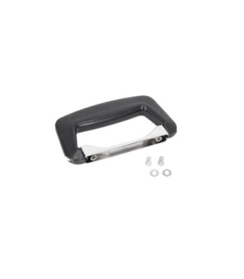 Case handle plastic black / chrome-plated