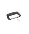 Case handle plastic black / chrome-plated