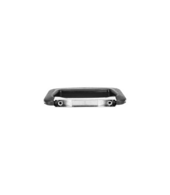 Case handle plastic black / chrome-plated