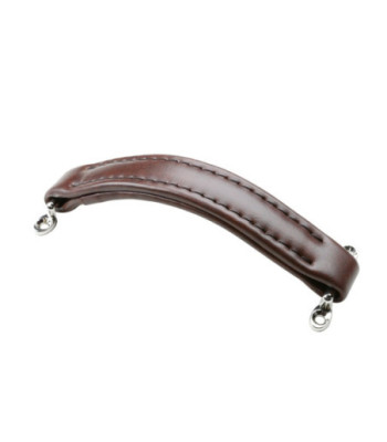 Strap Handle Leatherette brown