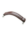 Strap Handle Leatherette brown