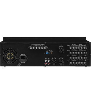 100V matrixforstærker 4x40Wrms - PA-4040 MONACOR