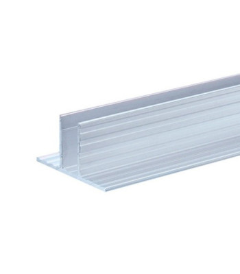 Aluminium Channel for 9.5 mm Dividing Walls - 2 x 2 meter