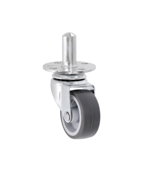 Set of four 50mm Plug-In Castor with mounting socket Set of four 50mm Plug-In Castor with mounting socket
