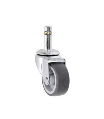 Set of four 50mm Plug-In Castor with mounting socket