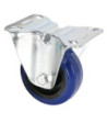 Castor 80 mm with blue Wheel