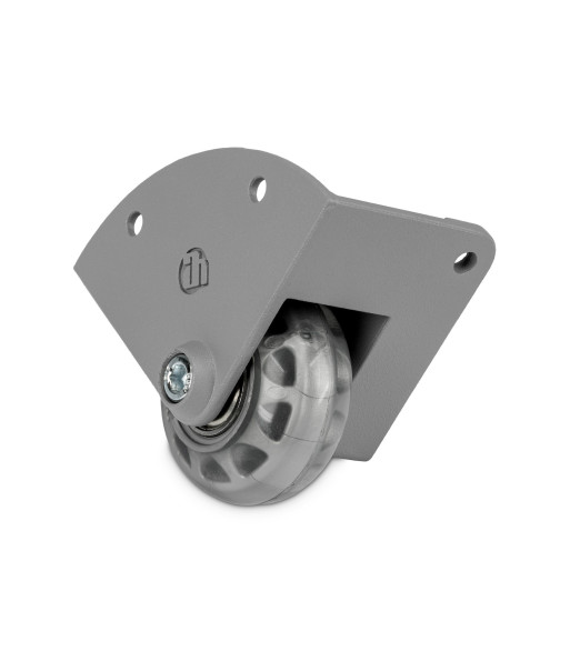 Corner Castor with 48 mm Wheel in Aluminium Die-Cast Housing