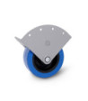 Corner installation roller 100 mm in die-cast aluminium housing
