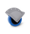 Corner installation roller 100 mm in die-cast aluminium housing