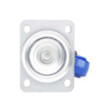 Swivel Castor 80 mm with blue Wheel