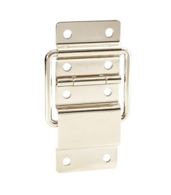 Stop Hinge large nickel-plated