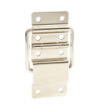 Stop Hinge large nickel-plated