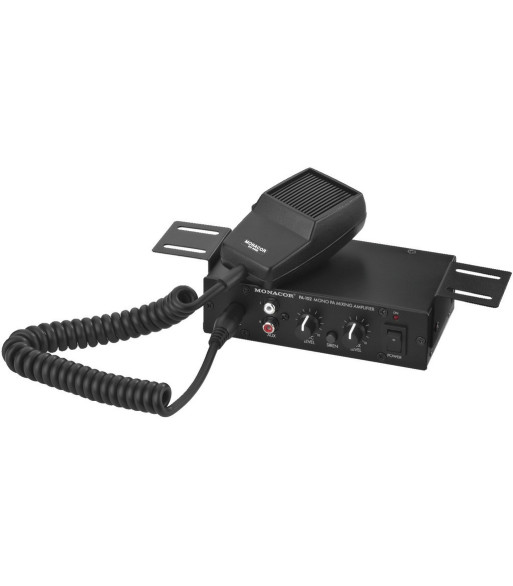 100V forstærker m/mikr. - PA-102 MONACOR 100V forstærker m/mikr. - PA-102 MONACOR