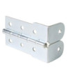 L-shaped Hinge Small Steel Galvanized