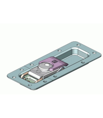 2 U Butterfly Latch