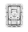Butterfly Latch V3 large cranked 7 mm deep with Rivet Protection