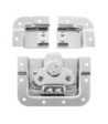 Butterfly latch short cranked 14 mm deep with split dish - 40 stk.