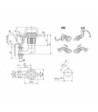 Compression Latch with Wing Knob