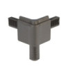 Corner for Lid Location male dark grey