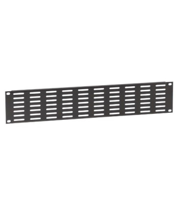 19" U-Shaped Ventilation Panel with Horizontal Slots