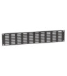 19" U-Shaped Ventilation Panel with Horizontal Slots