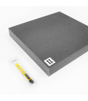 KYOTO FOAM Inlay for 2U rack drawers can be cut to size