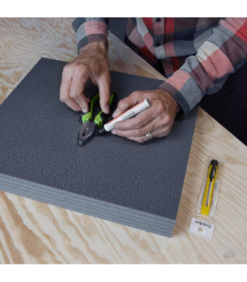 KYOTO FOAM Inlay for 2U rack drawers can be cut to size