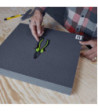 KYOTO FOAM Inlay for 2U rack drawers can be cut to size