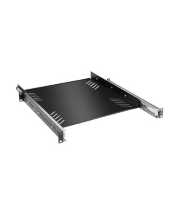 19" Rack Tray 1U | with pull-out rails