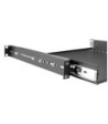 19" Rack Tray 1U | with pull-out rails