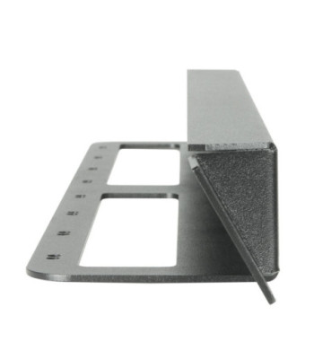 19" Angled Rack Panel for 8 x D-TYPE Sockets
