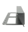 19" Angled Rack Panel for 8 x D-TYPE Sockets