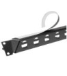 19" Angled Rack Panel for 8 x D-TYPE Sockets