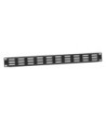 19" U-Shaped Ventilation Panel with Horizontal Slots