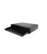 19" 2U Rack Drawer with keyboard outlet | steel