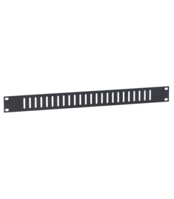 19" Flat Ventilation Panel 1U with Vertical Slots