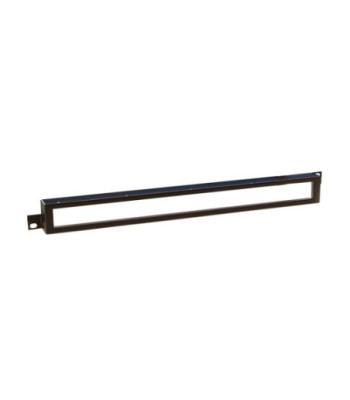 19" Front Panel with Plexiglass Insert 1 U