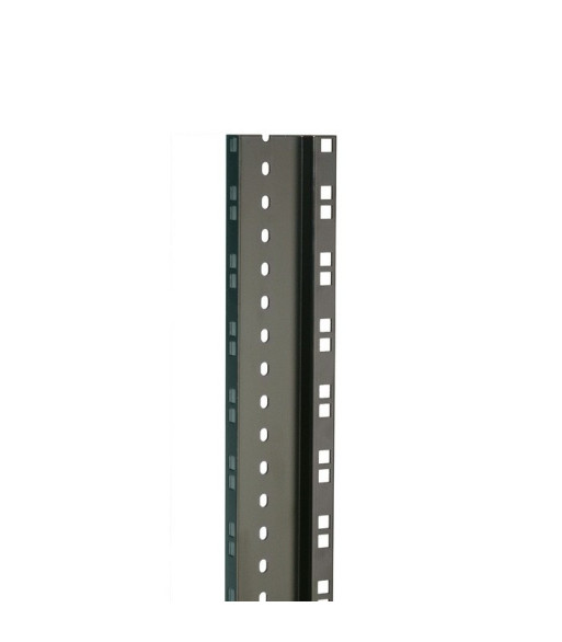 Heavy Duty Double Rack Strip black 45 U Heavy Duty Double Rack Strip black 45 U