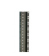 Heavy Duty Double Rack Strip black 45 U