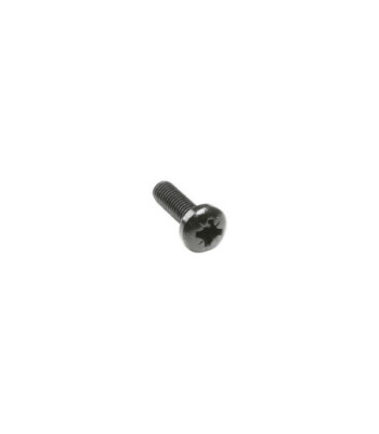 Cross-head Screw M6 x 16 black - 100 stk.