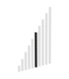 Heavy Duty Rack Strip black 12 U